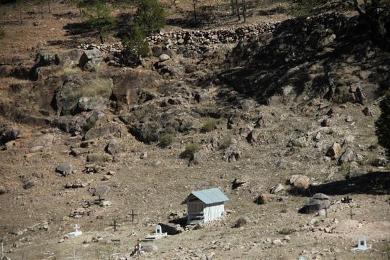 Die Gegend wird zunehmend einsamer...