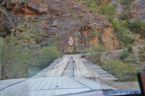 Schon wieder eine Brücke, ächz, krächz...!