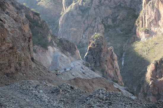 Mitten in einer neuen Baustelle..