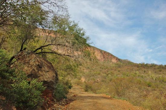 In gut einer Stunde gewinnen wir ca. 1000 m an Höhe...