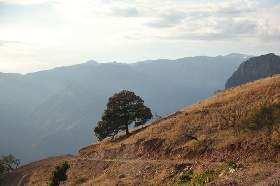 Und runter geht's...