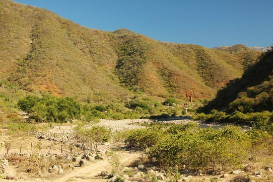 Am 3. Tag unserer Offroad-Tour verlassen wir den schönen Platz in Urique...