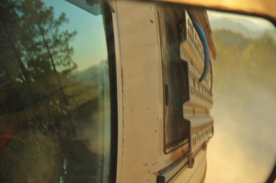 Sandstaub aufwirbeln...