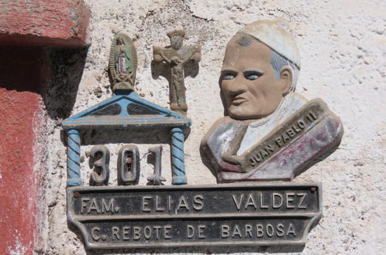 Hausschild der Familie Valdez...!