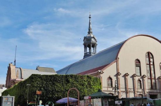Die Markthalle von Guanajuato...