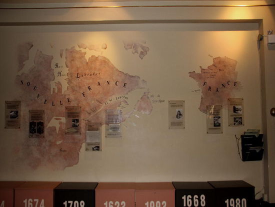 Alt- und Neufrankreich als Grössenvergleich...