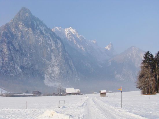 Ein Besuch im Berner Oberland fehlt natürlich nicht...