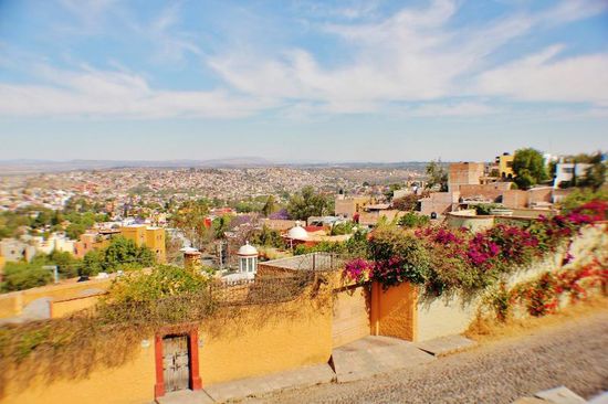 Blick über San Miguel de Allende...