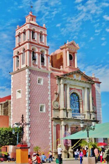Die Stadt Tequisquiapan ist wieder wesentlich touristischer...
