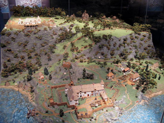 Alt Québec im Relief....