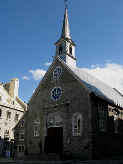 Die Kirche Notre Dame-des-Victoires...