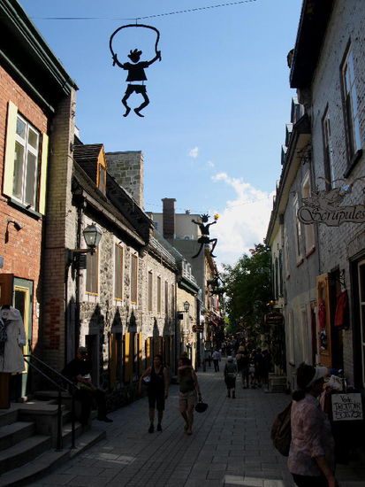 Hübsch gestaltet, die "Basse-Ville"...