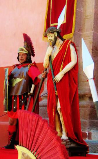 Jesus wird dem Volke vorgeführt...