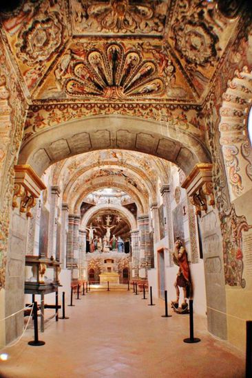 Die Kreuzigungskirche Jesus von Nazareth...