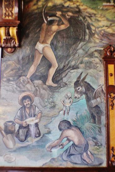 Grubenarbeiter und Goldwäscher...