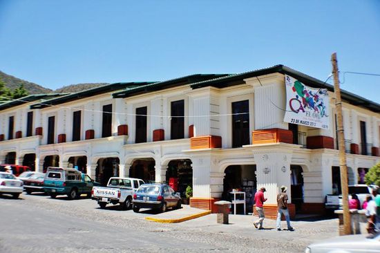 Das Einkaufszentrum...