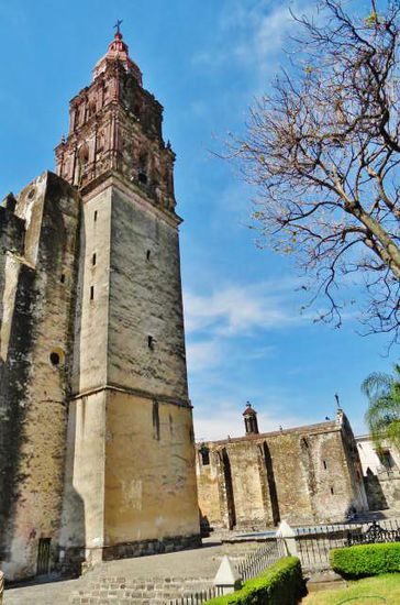 Die Kathedrale von Cuernavaca...