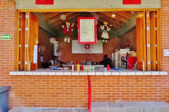 Der Pausenkiosk...
