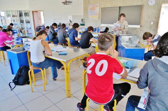 Im Klassenzimmer...