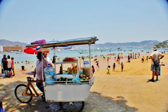 Und überall wird irgend etwas angeboten...