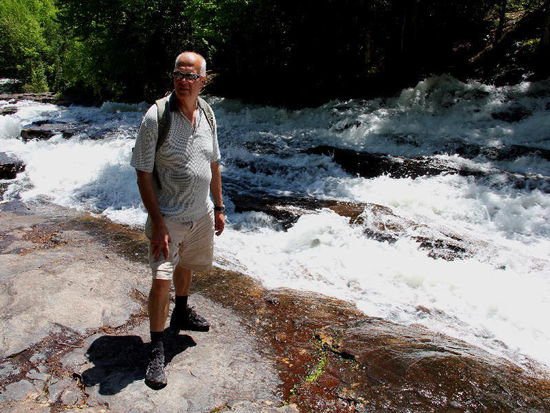 Nur nicht ausrutschen...