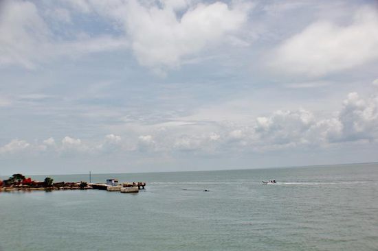 Der Laguna de Términos entlang