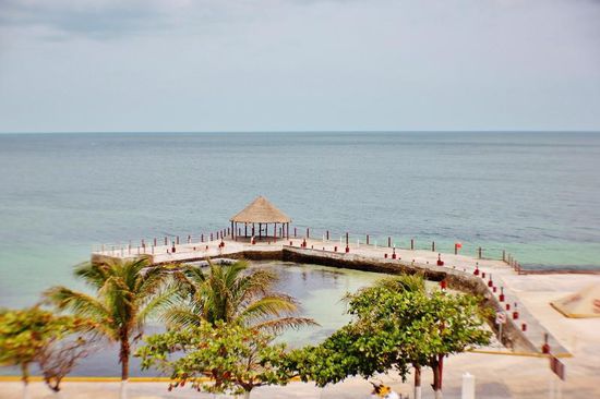 Die Bademöglichkeit...