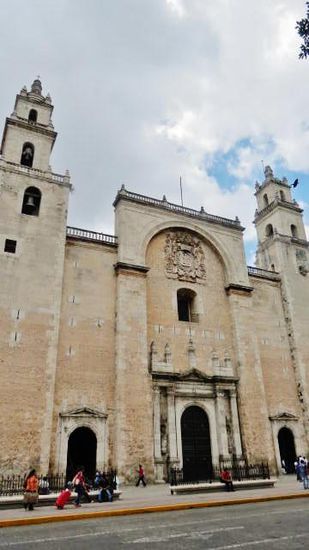 Die Kathedrale von Mérida...