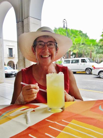 Eine Naranjada bitte gegen den grossen Durst...