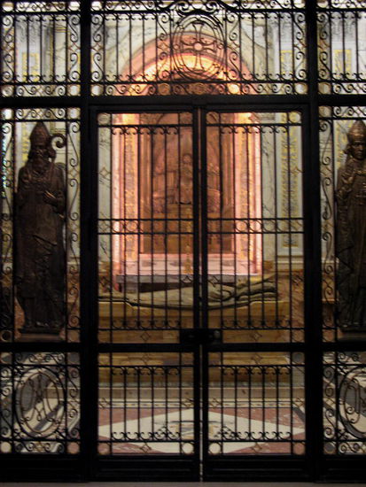 Eine Seitenkapelle...