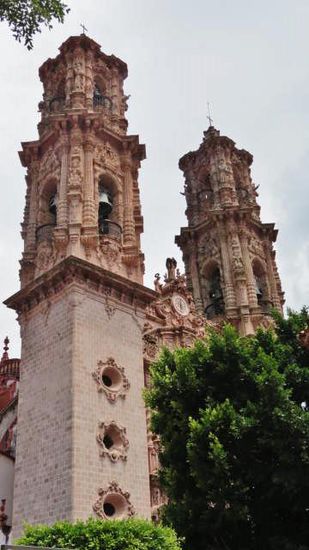 Die Kirche Santa Prisca...