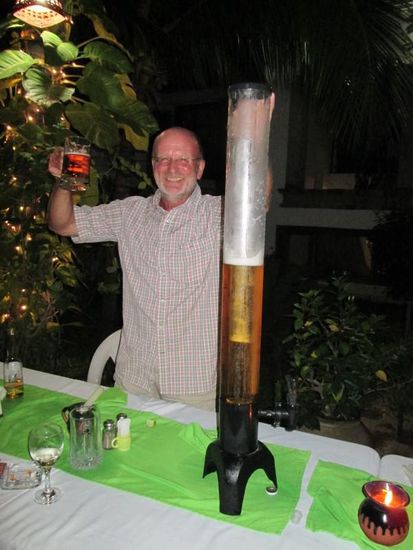 Prosit... - es blieb auch nicht bei dem einen Bier...