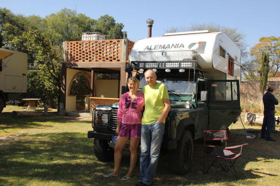 Am nächsten Morgen beginnt für uns die Abschiedstournée - die Meisten bleiben hier in San Miguel bis nach den Neujahrstagen...; 
aus D Thorsten und ...
