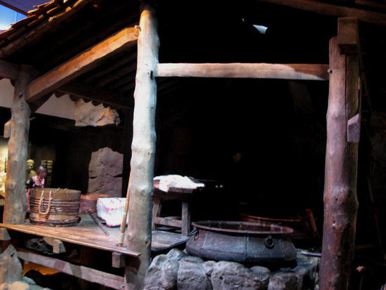 Einfache Schutzhütte...