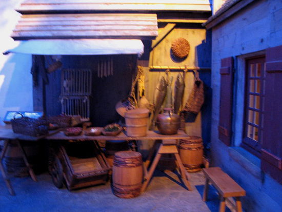 Utensilien der Siedler...