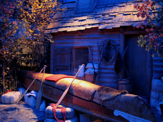 Waldlläufer sammelten die Felle bei den "Indianern" ein...