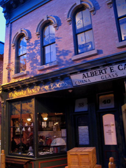 Mit dem Wohlstand wachsen die Siedlungen und die Häuser...