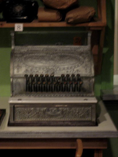 Alte Registrierkasse...