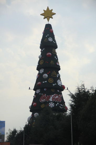 Im dichtgedrängten Verkehr etwas Auflockerung fürs Auge...