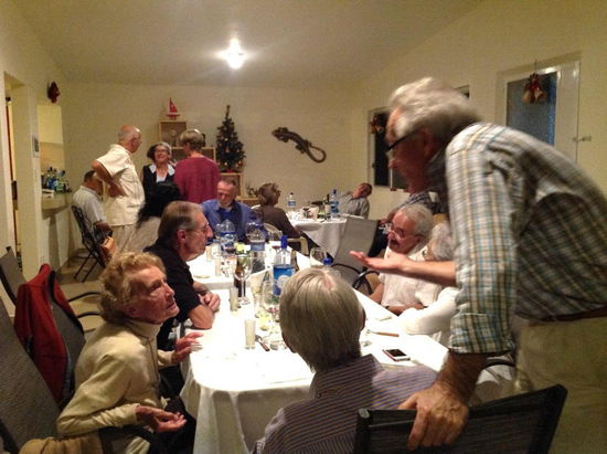 Es wird eifrig diskutiert...