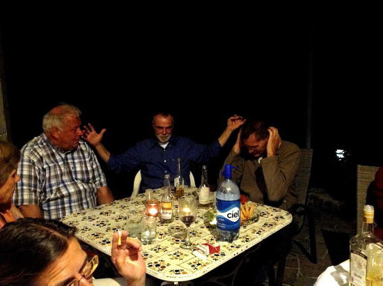 Hubi mit Maurus und Ralf...