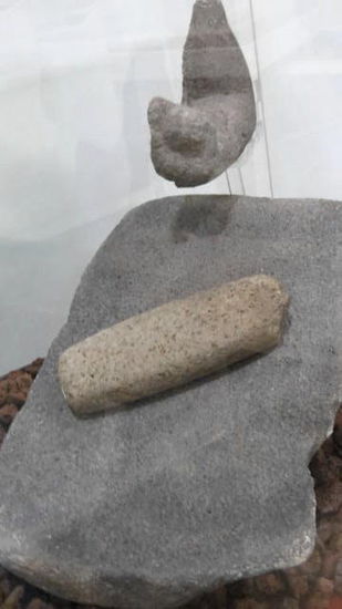 Steinzeug zum Teig "auswallen"...