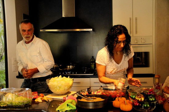 Und die kulinarische Vielfalt war köstlich! Ganz, ganz herzlichen Dank an Adriana und Hubi...