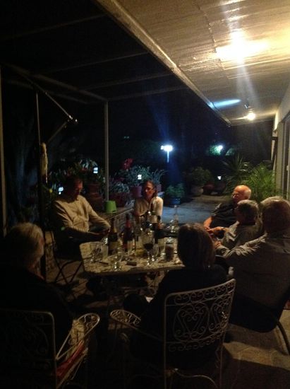 ...die bis weit nach Mitternacht andauert...!