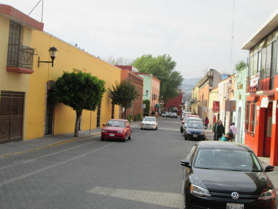 Zurück im Stadtzentrum...