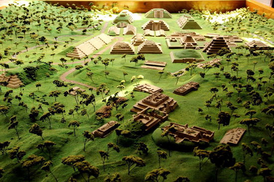 Die ganze Anlage im Modell...