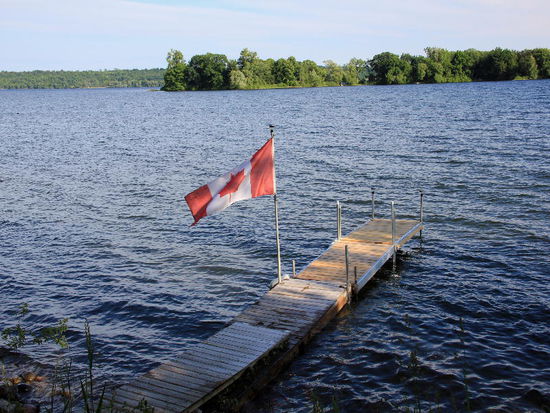 In Adolphustown übernachten wir auf einem schönen CP... am Ontariosee...
