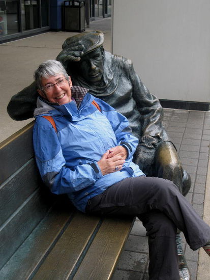 Zufrieden und nachdenklich...