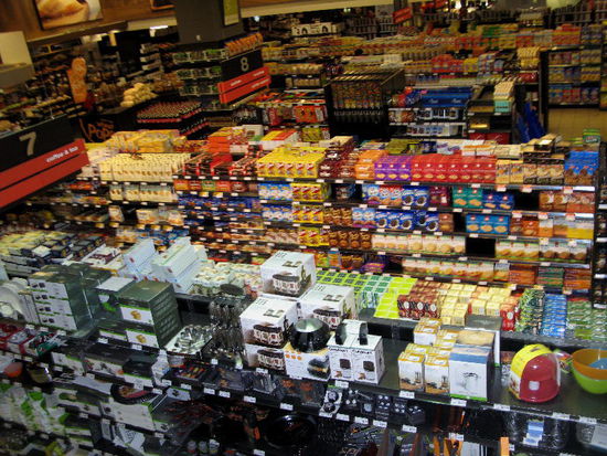 Irgendwo sollten wir noch etwas für "zwischen die Zähne" kriegen...