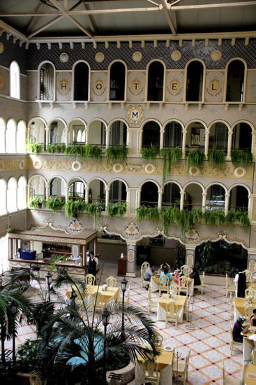 In diesem altehrwürdigen Hotel checken wir ein, da Xalapa über keinen CP verfügt...